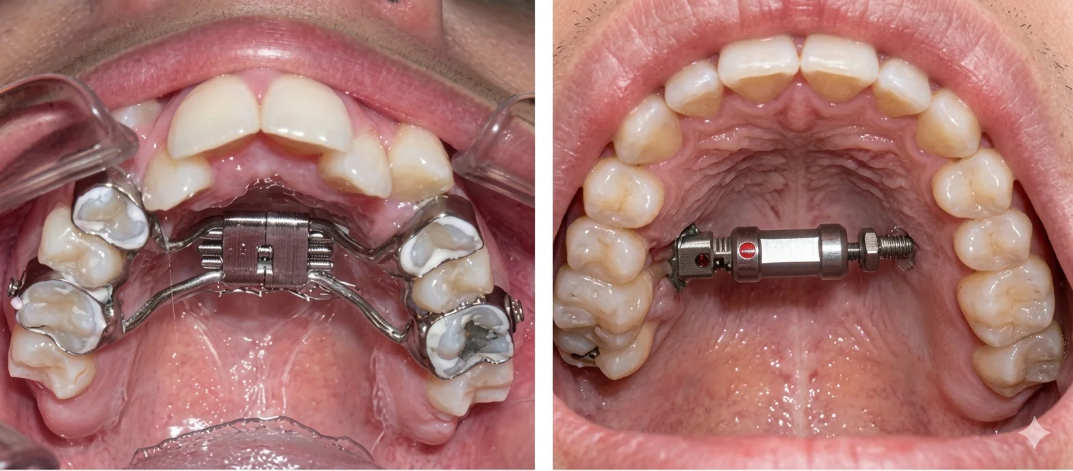 Planejamento integrado de expansão de maxila