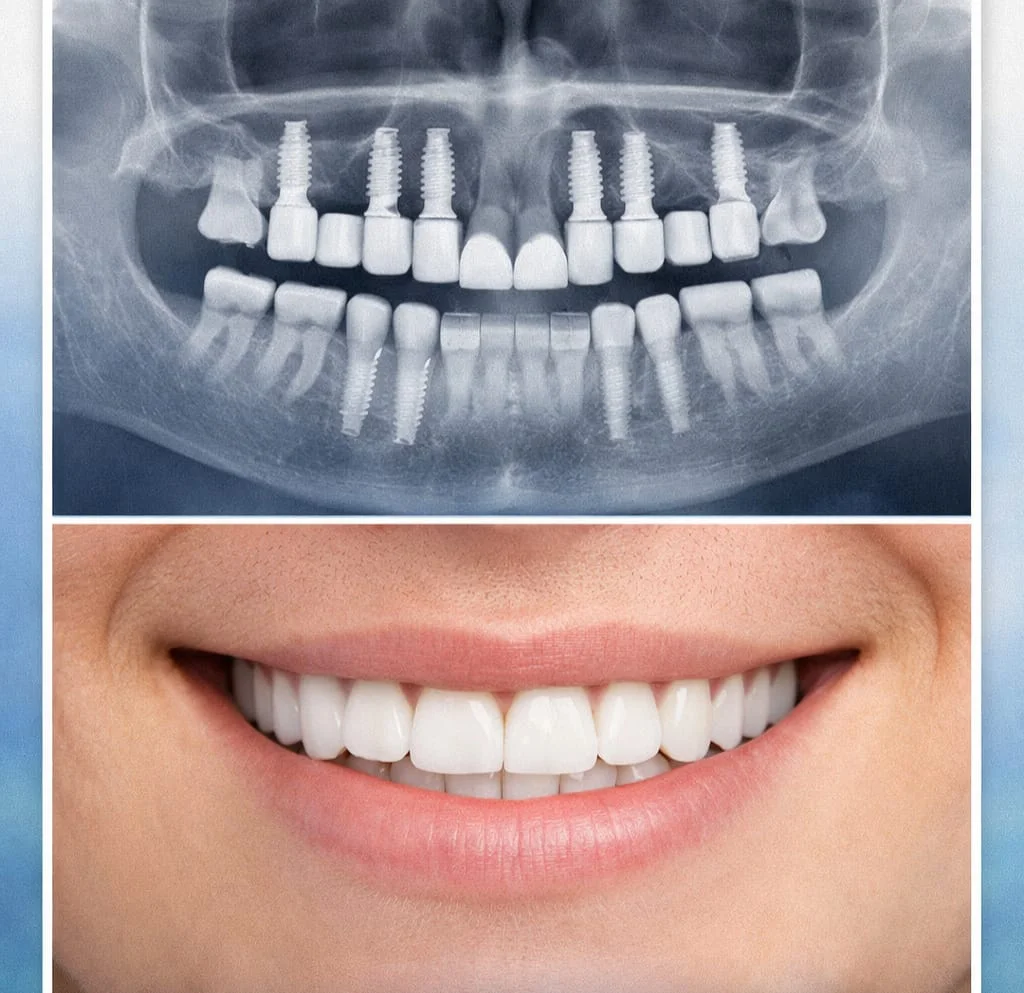 Consulta para enxerto ósseo e implantes